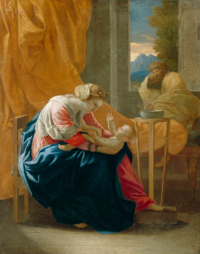 Die Heilige Familie von Nicolas Poussin